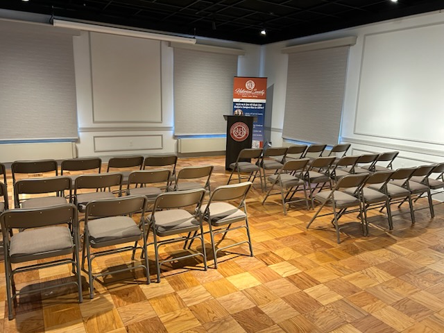 Auditorium First BLT Set up